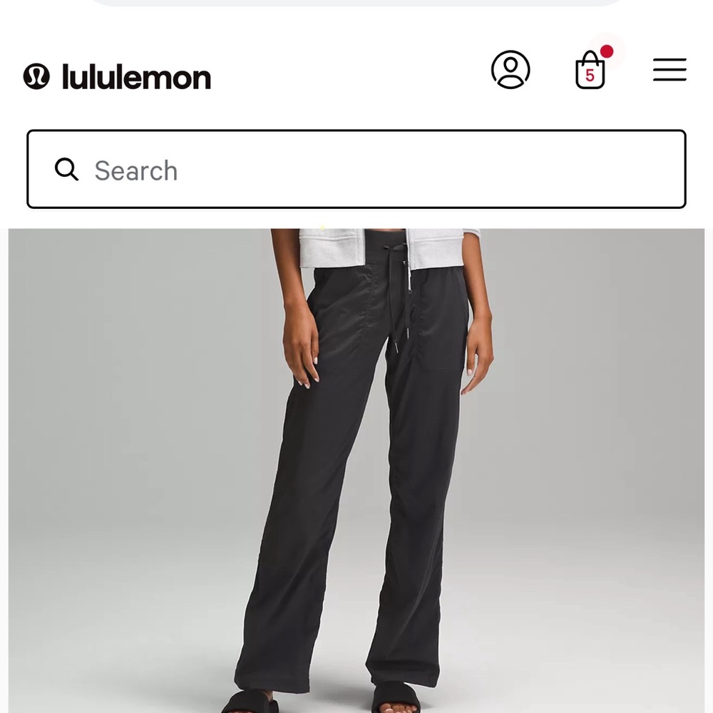 Lululemon Dance Pant Size 4 Black